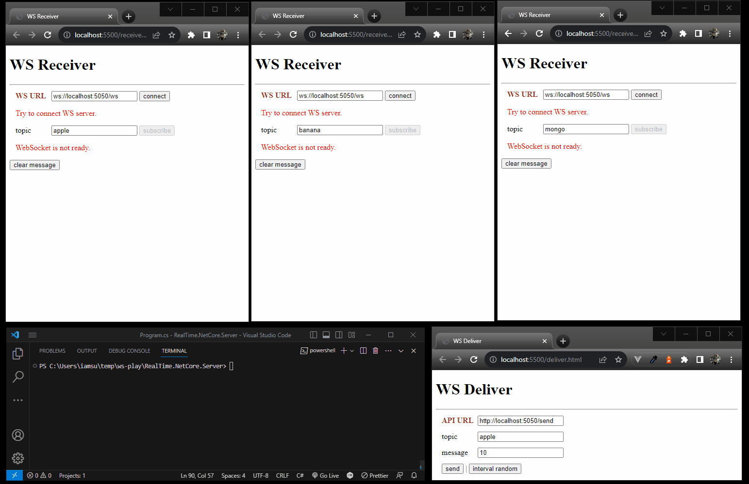 Github iansucode realtime net core 7 minimal api websockets